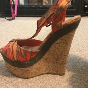 Brand new wedge heels