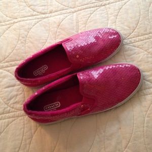 Coach slip on sneakers