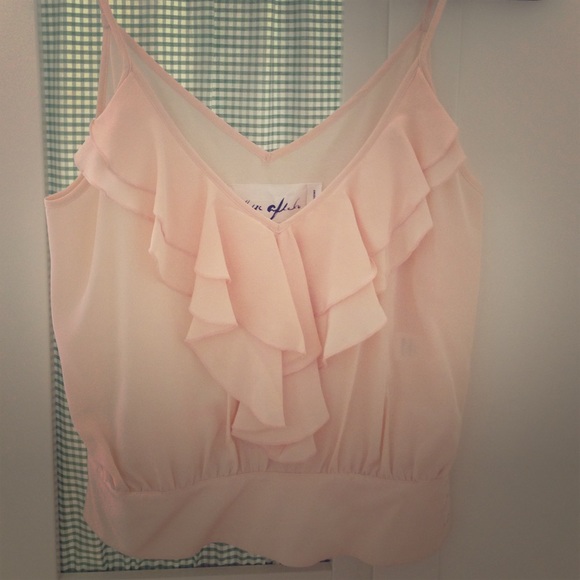Saks Fifth Avenue pink top