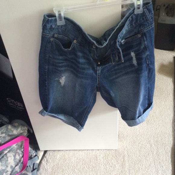 Jean shorts shirt bundle