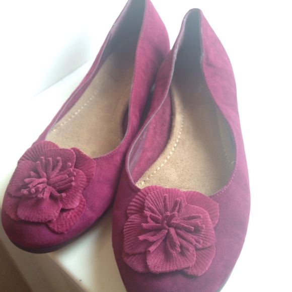 Merona suede flats