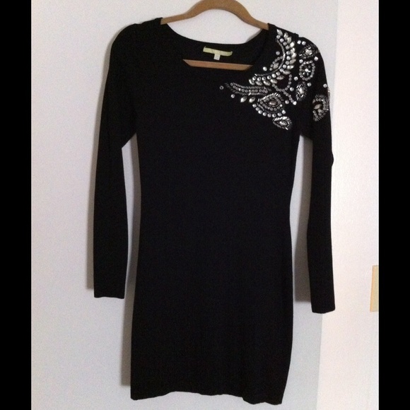 Black long sleeve dress