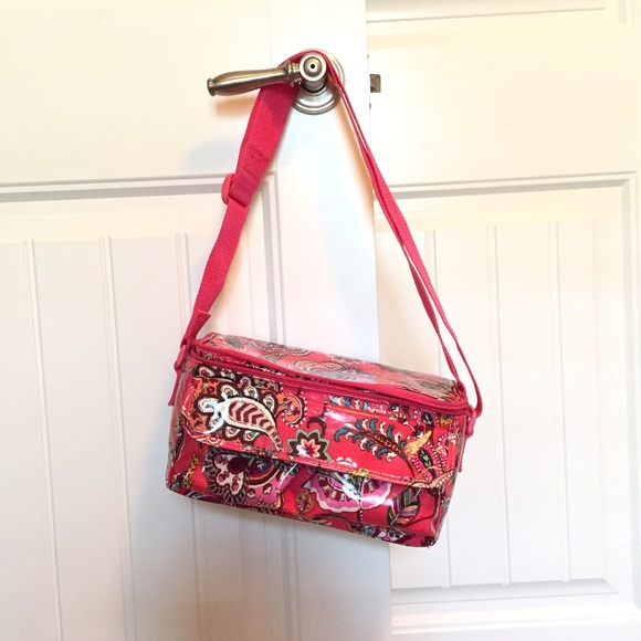 Pink Vera Bradley Shoulder Lunch Box