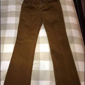 NEW - J.Crew Brown Favorite Fit Corduroy Pants