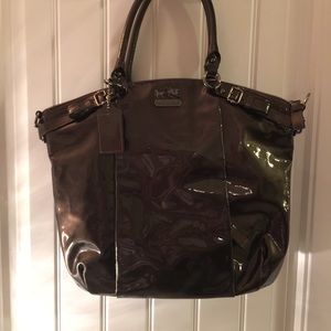 Coach Patent Leather Handbag