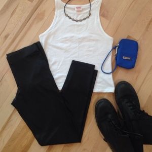 Faux Leather Legging