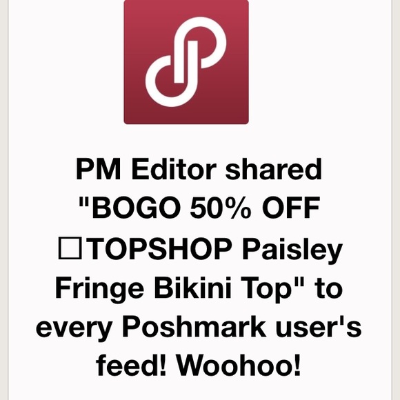 ⛔️SOLD IN BUNDLE⛔️PM EDITOR PICK🎉 TOPSHOP Paisley - Picture 4 of 4