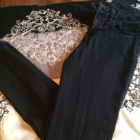 Black pacsun skinny jeans