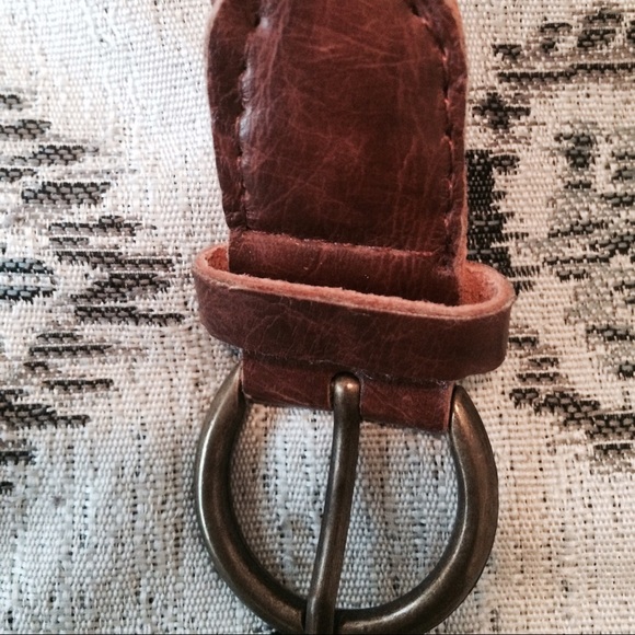 Brown braided belt - Picture 2 of 3