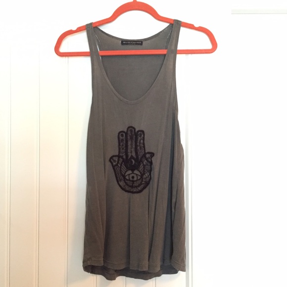 Brandy Melville Hamsa Tank Top