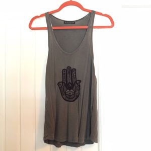 Brandy Melville Hamsa Tank Top