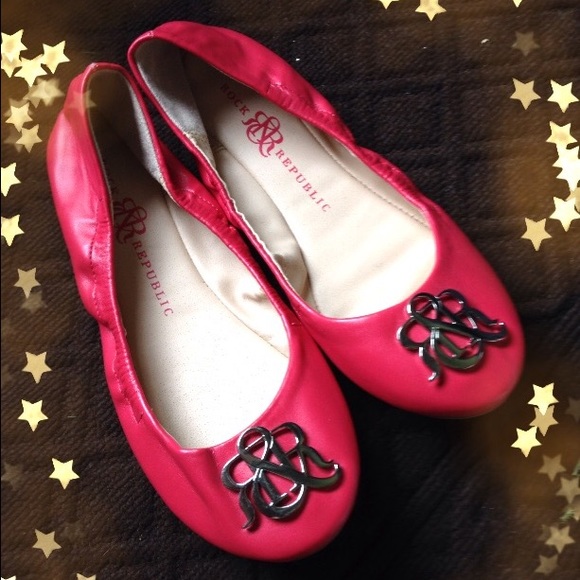 Bloodorange Logo Flats