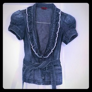 Guess denim blazer
