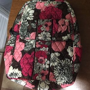 Vera Bradley Mocha Rogue small backpack *Retired*