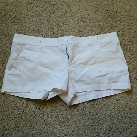 White shorts