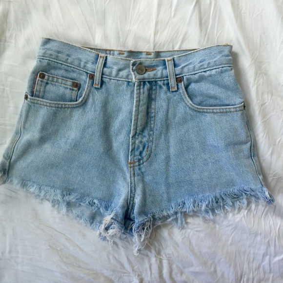 BONGO HIGH WASTED DENIM SHORTS