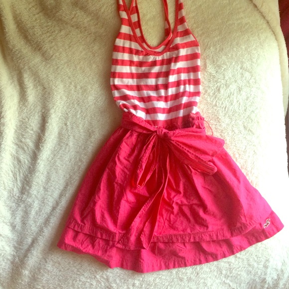 New Hollister striped dress