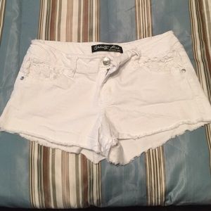 White shorts