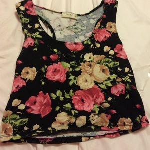 Floral Crop top