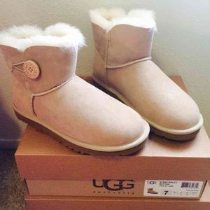UGG button boots