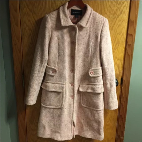 NEW - MODA International Victoria Pink Pea Coat