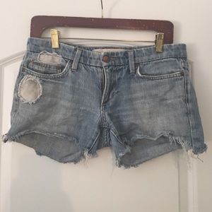 Joe's brand denim cut off shorts size 27