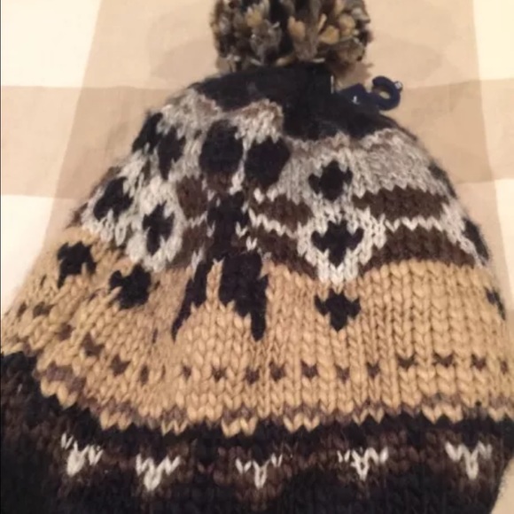 NEW - American Eagle Brown Trappers Beanie Hat - Picture 2 of 2