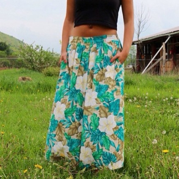 Floral Skirt