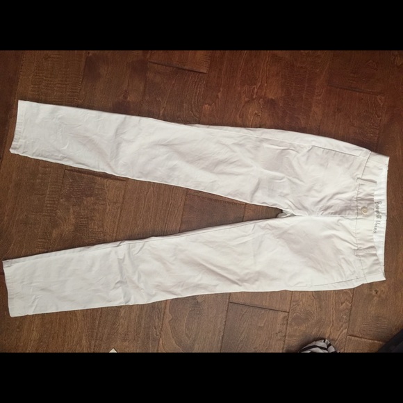 J Crew chino pants.