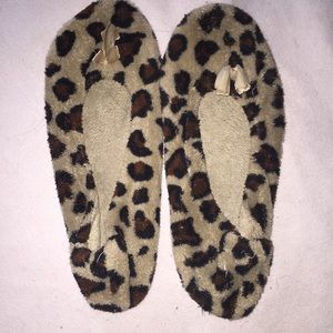 Animal Print Slippers