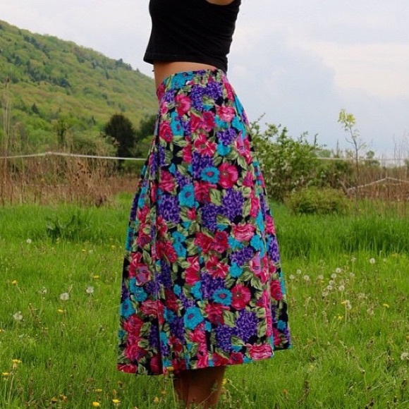 Floral Skirt