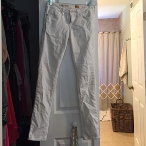 Pilgcro white jeans from Anthropologie