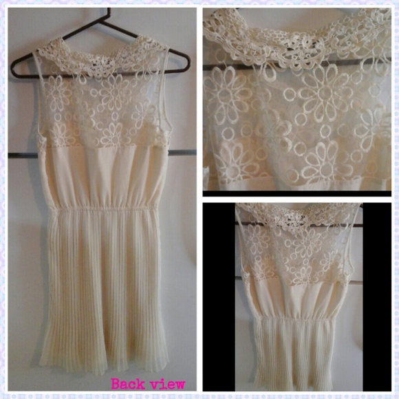 @GIFTED@ Collared Dress - Lace Detail NWT Sz:M - Picture 3 of 4