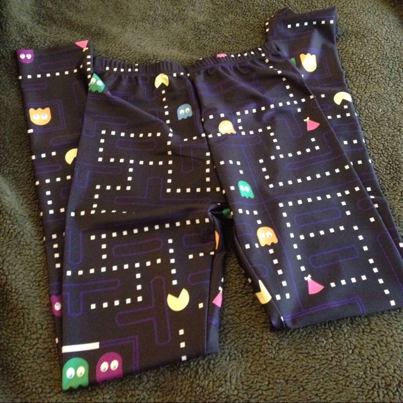 Pac-man Pants - 🎊🎊Pac-MAN LEGGINGS Sz M 🌟LAST ONE🎉