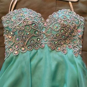 Mint Prom Dress
