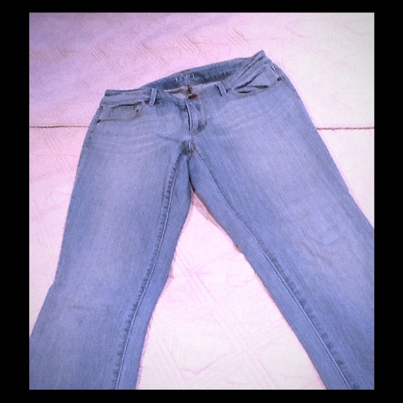 LOFT curvy skinny jeans / size 28/6petite