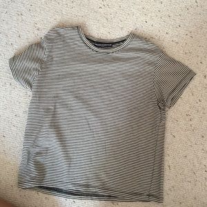 Brandy Melville Tops - Striped Brandy shirt Brandy Melville Tops - Striped Brandy shirt