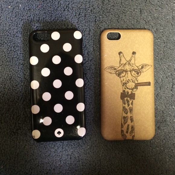 2 iPhone 5c cases (Kate Spade & ESR)