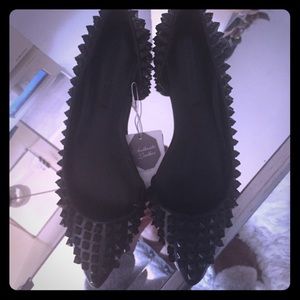 Brand New Zara Studded Flats Size 36 RARE