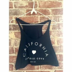 BRANDY MELVILLE PARADISE COVE CROP TOP