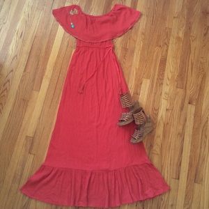 Billabong Much Love Dress in Poppy