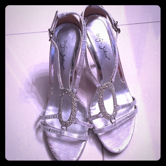 Formal Silver Heels