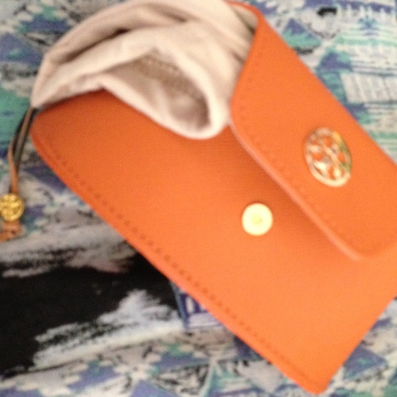 Authentic Tory Burch Case with Bag - Picture 2 of 2