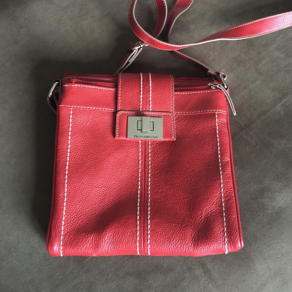 Tignanello Red Crossbody