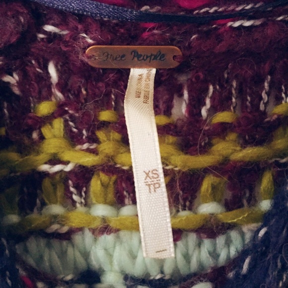 Free people crew-neck chunky-knit sweater - Picture 3 of 4