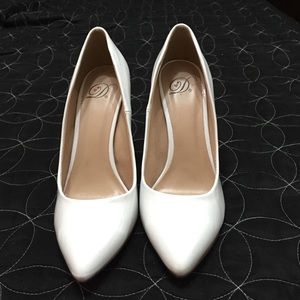 All white heels! I'll take offers!