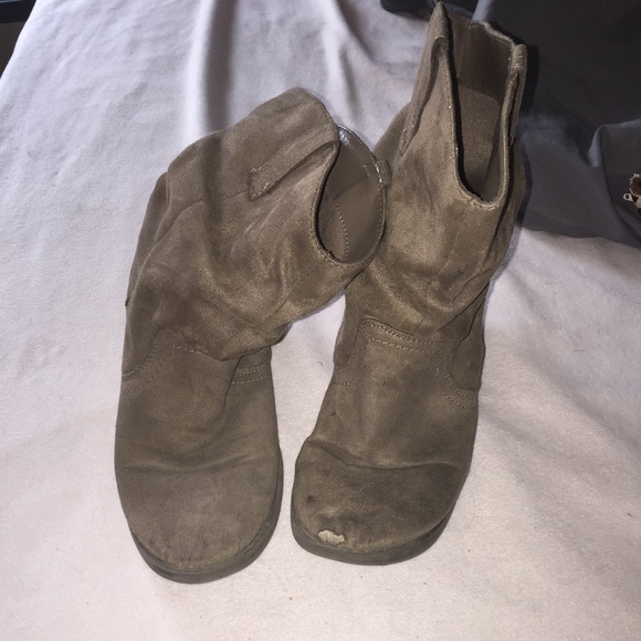 Suede Ankle Boots