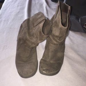 Suede Ankle Boots