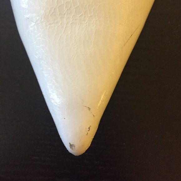 White Pointed Toe Heels ▫️◽️👠◽️▫️ - Picture 4 of 4