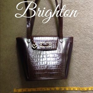 Brown Pebbled Purse